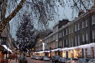 Connaught Village Christmas Lights