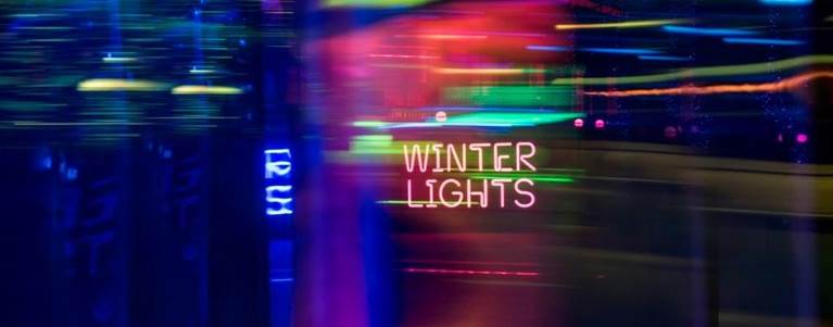 Spectacular light installations and interactive art