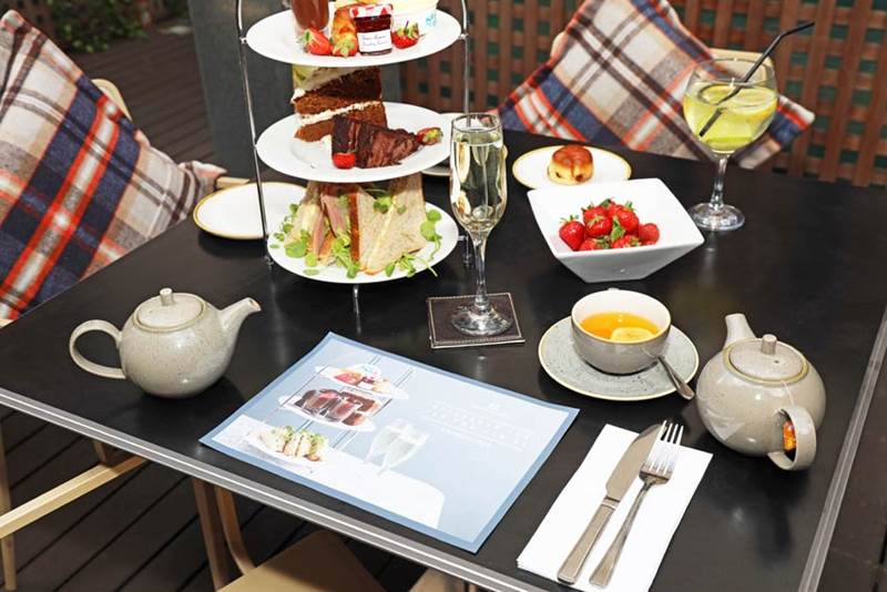 Outdoor Private Terrace in Mercure London Hyde Park