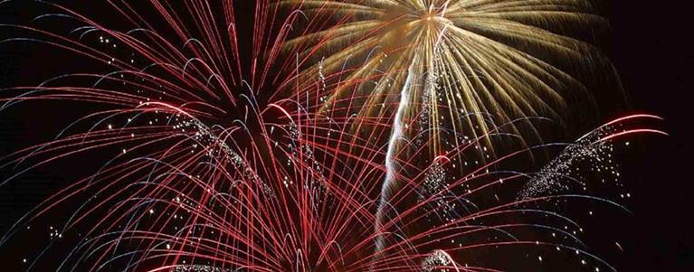 New Year's Eve Fireworks in London 