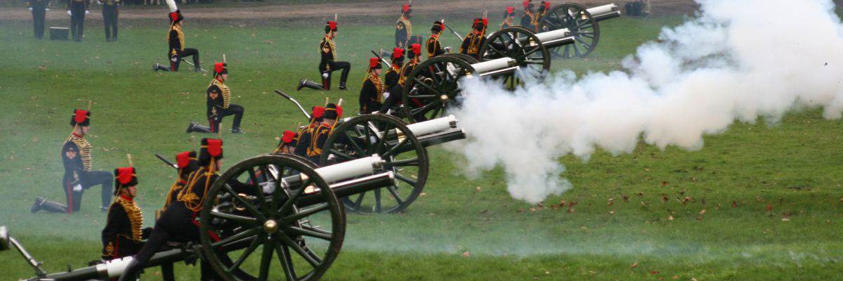 The Queen’s Birthday – Royal Gun Salute