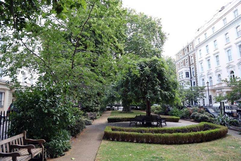 London Hyde Park Talbot Square Garden