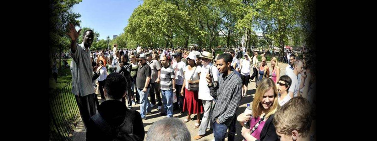 Speakers’ Corner Hyde Park