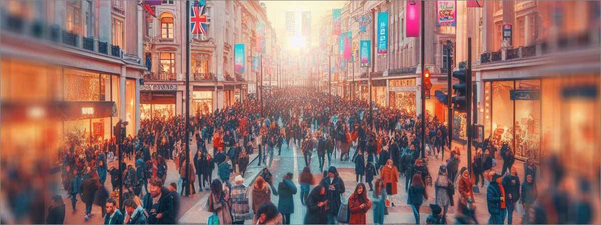 January Sales in London