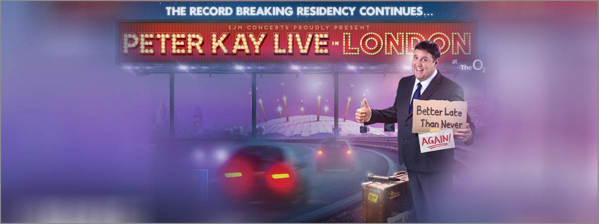 Peter Kay Inflatable Peter Kay's Record-Breaking O2 Residency Continues Through 2025!