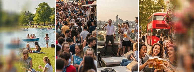 Bank Holiday Weekend in London