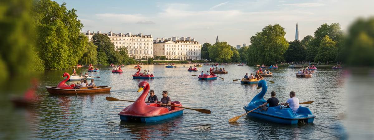 Boating on the Serpentine