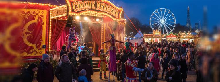 Cirque Berserk at Winter Wonderland